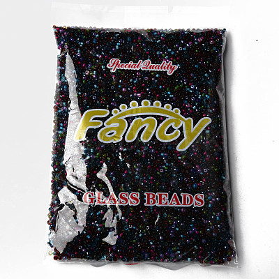 8/0 Glass Seed Beads SEED-R051-02B-04-1