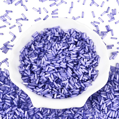 Glass Bugle Beads X-SEED-N007-28C-1