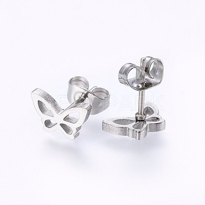 Tarnish Resistant 304 Stainless Steel Jewelry Sets SJEW-O090-14P-1