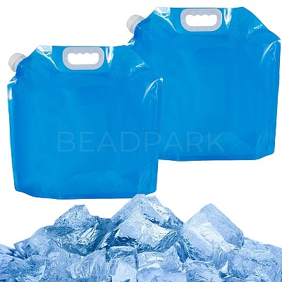 Plastic Outdoor Water Bag AJEW-CN0006-39A-1