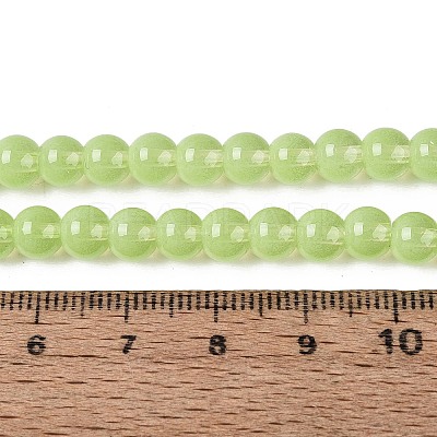 Acrylic Imitation Cat Eye Beads Strands OACR-Q197-01A-09-1
