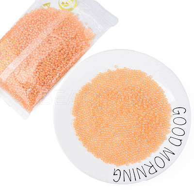 6/0 Imitation Jade Glass Seed Beads X1-SEED-N004-006-24-1
