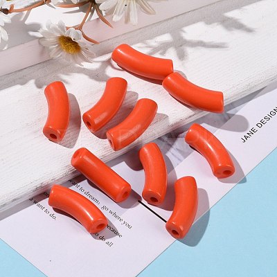 Opaque Acrylic Beads X1-SACR-S677-016-1