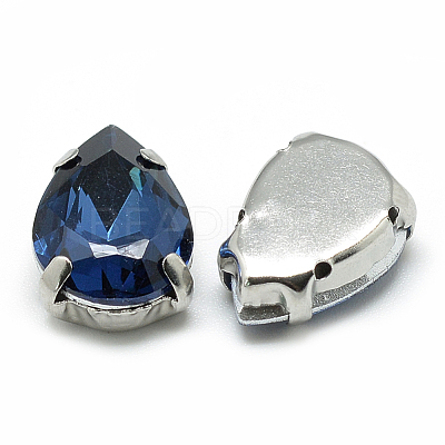 Sew on Rhinestone RGLA-T035-18x25mm-14-1