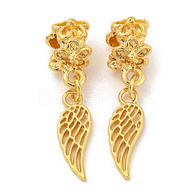 Tibetan Style Alloy European Dangle Charms PALLOY-F199-23G-1