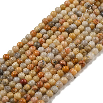 Natural Crazy Lace Agate Bead Strands X-G-A130-2mm-K10-1
