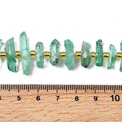 Natural Quartz Crystal Beads Strands G-F800-C19-1