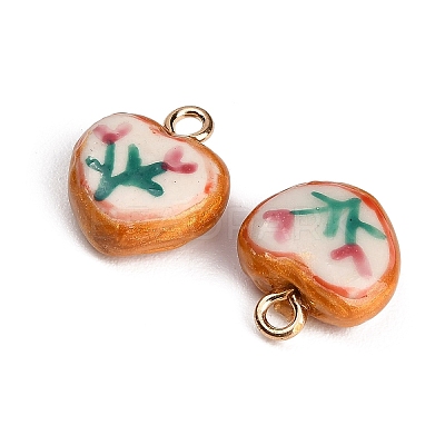 Handmade Porcelain with Brass Pendants PR-CBAB520-03C-1