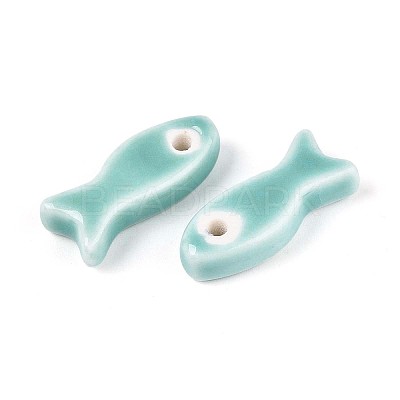 Handmade Porcelain Ceramic Beads PORC-T134-01E-1