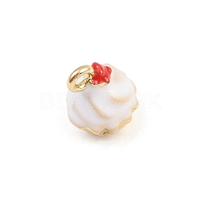 Alloy Enamel Charms ENAM-I067-02G-03B-1