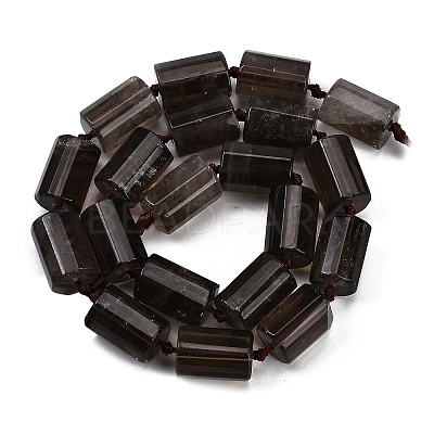 Natural Smoky Quartz Beads Strands G-G162-D18-02-1