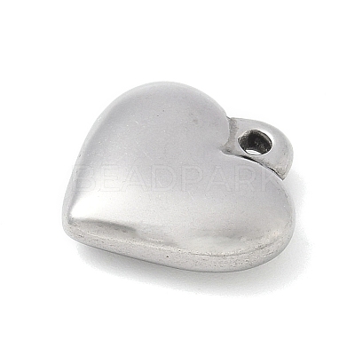 304 Stainless Steel Heart Pendants STAS-R162-01P-05-1