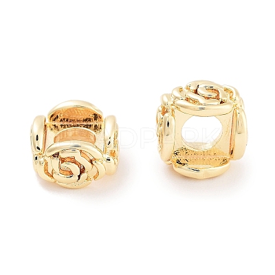Brass Beads KK-P271-20G-1