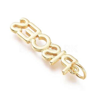 Brass Pendants ZIRC-I048-15G-09-1