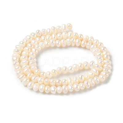Natural Cultured Freshwater Pearl Beads Strands PEAR-C004-02B-1