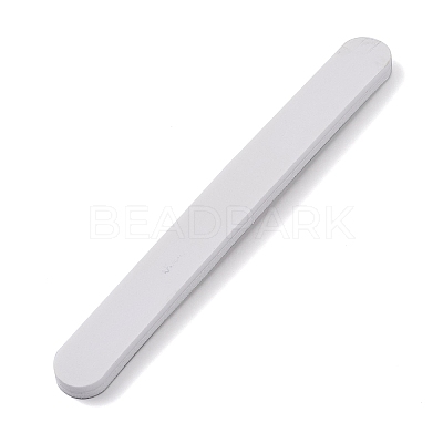 Plastic Silver Polishing Stick X-AJEW-G004-01-1