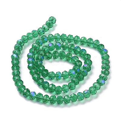 Electroplate Glass Beads Strands LS-EGLA-A034-T10mm-L12-1
