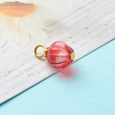 Glass Charms PALLOY-JF00813-1