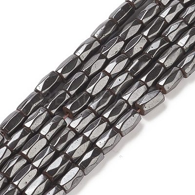 Magnetic Synthetic Hematite Beads Strands IM302-1