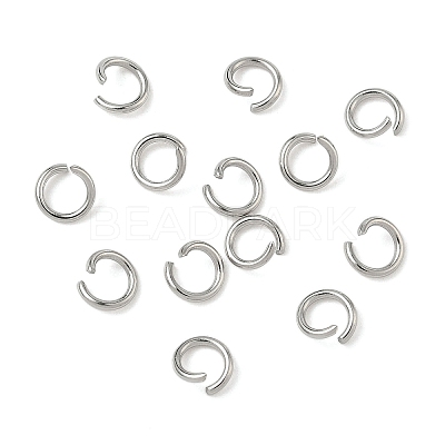 304 Stainless Steel Open Jump Rings STAS-Z150-01B-P-1