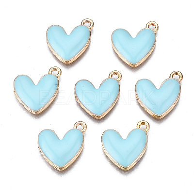 Eco-Friendly Zinc Alloy Pendants FIND-N048-030G-NR-1