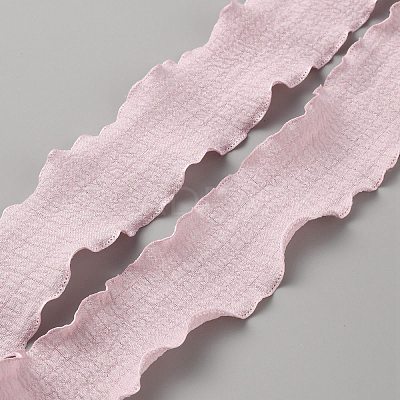 9M Ruffled Polyester Ribbon OCOR-WH0086-14A-1