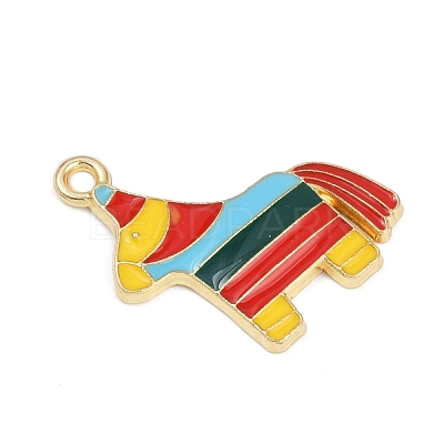 Cinco De Mayo Theme Alloy Enamel Pendants FIND-M080-02E-G-1