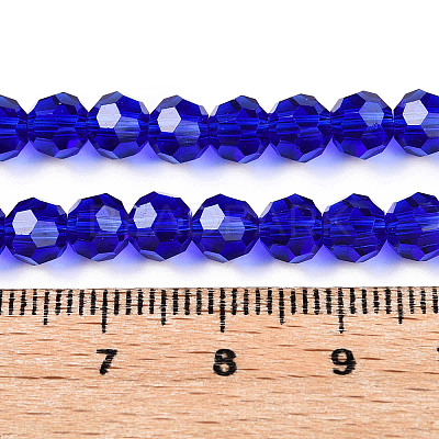 Transparent Glass Beads Strands EGLA-A035-T4mm-D06-1