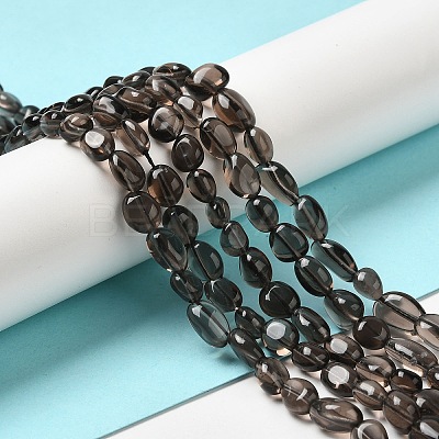 Natural Ice Obsidian Beads Strands X-G-P497-01A-15-1