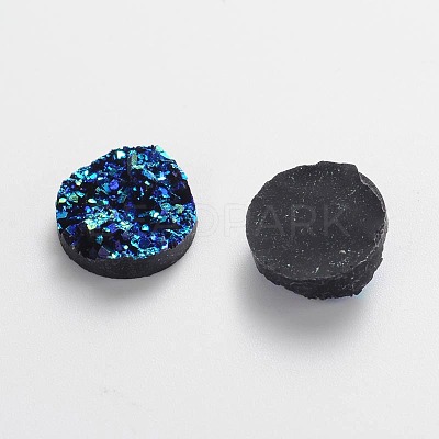 Druzy Resin Cabochons LS-CRES-S040-12mm-6-1