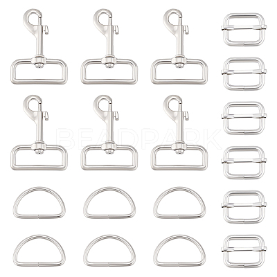 6Pcs Iron D Rings FIND-PH0024-07-1