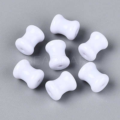 Opaque Acrylic Beads MACR-N018-14-1