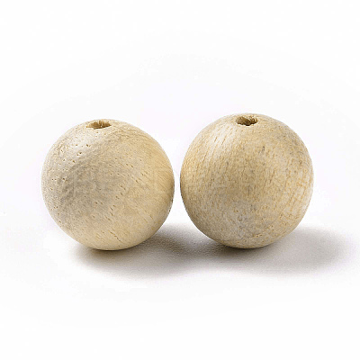 Camphor Wood Beads WOOD-K007-02A-1