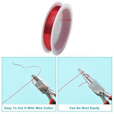 Copper Jewelry Wire CWIR-CW0.5mm-13-1