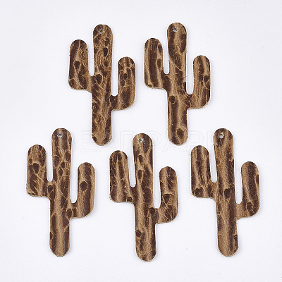 Eco-Friendly Cowhide Big Pendants FIND-S301-16J-1