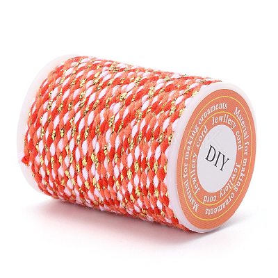 4-Ply Polycotton Cord with Metallic Thread OCOR-Z003-D34-1