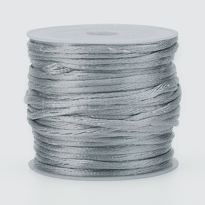 Nylon Satin Rattail Cords NWIR-L006-1mm-22-1