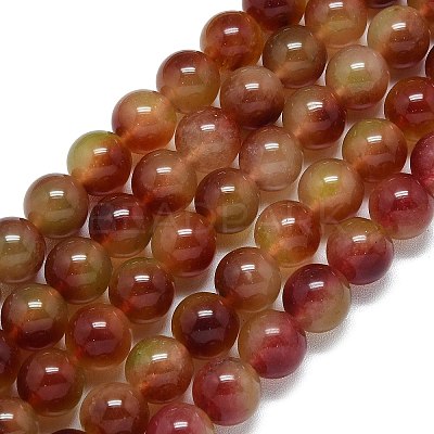 Natural Malaysia Jade Beads Strands G-B165-C05-14mm-1