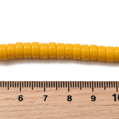 Opaque Glass Beads Strands GLAA-I060-01H-1