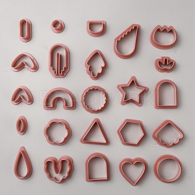 24pcs Plastic Molds AJEW-WH20002-05B-1