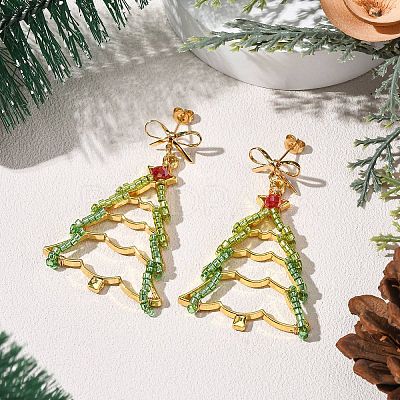 3 Pairs Brass Stud Earring & 304 Stainless Steel Leverback Earring Sets EJEW-MZ00496-1