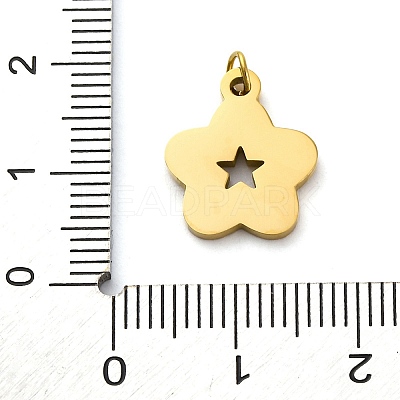 304 Stainless Steel Enamel Charms STAS-E550-71G-02-1