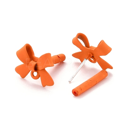 Alloy Stud Earring Findings EJEW-J102-08E-1