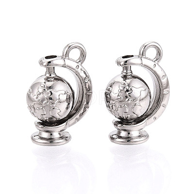 304 Stainless Steel Pendants STAS-N114-45P-1