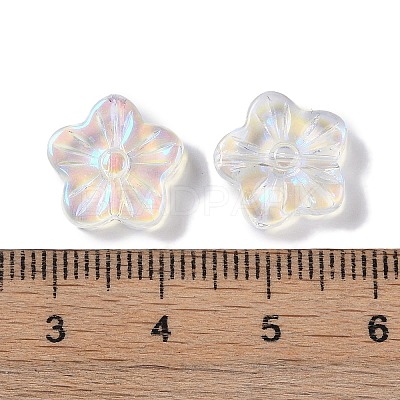 Baking Paint Glass Beads GLAA-S202-06-1