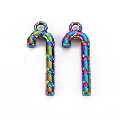 Rainbow Color Alloy Pendants PALLOY-S180-273-NR-1