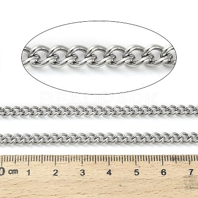 316L Surgical Stainless Steel Curb Chains CHS-H115-02D-P-1