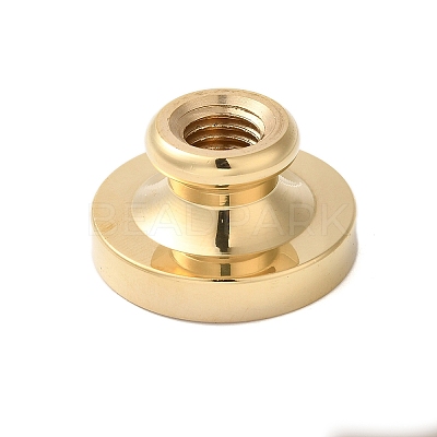 Golden Tone Wax Seal Brass Stamp Heads AJEW-U008-03G-05-1