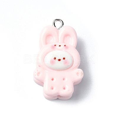 Resin Pendants RESI-I058-04F-1