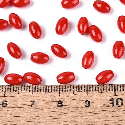 Baking Paint Glass Seed Beads SEED-T007-15I-1